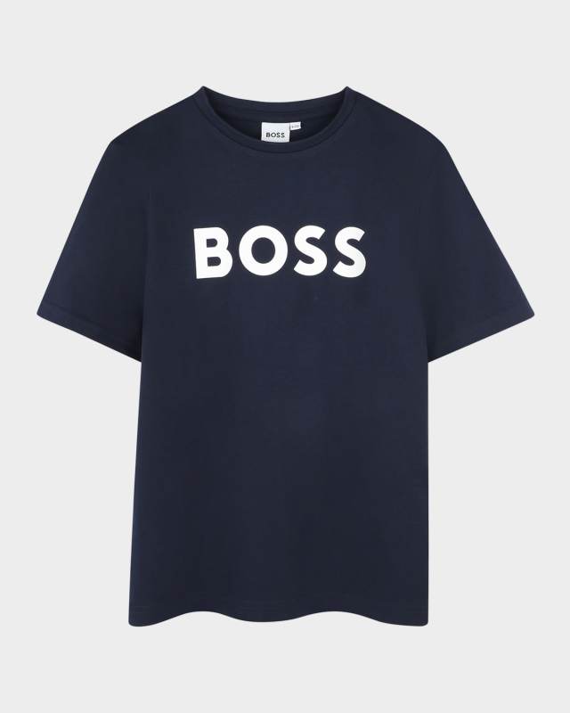 Boy's Logo Short-Sleeve T-Shirt, Size 6-14